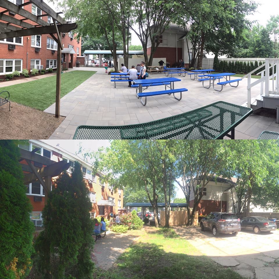 Courtyard improvements 2016