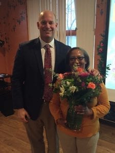 Linda Evans-Willis has 25 years of service at Chapel Haven!