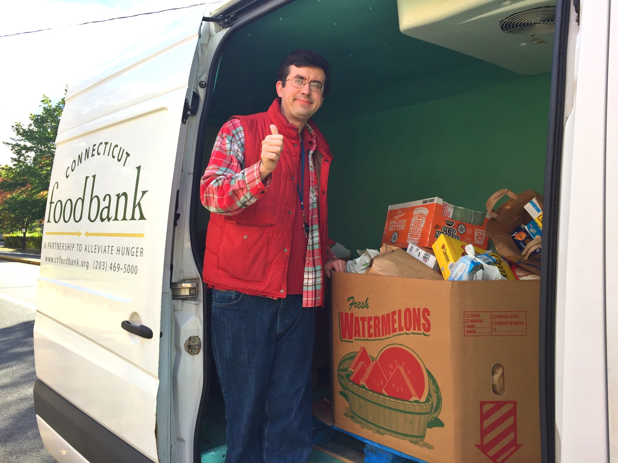 Chapel Haven Community Member An Amazing Fundraiser for CT Food Bank