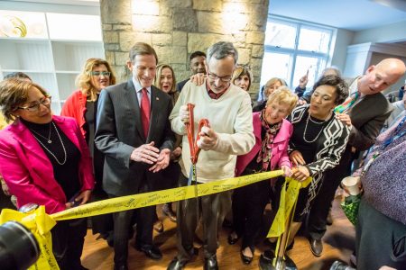 Welcome Center Ribbon Cutting draws standing room only!