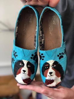 John Murphy’s unique shoe art makes the press!