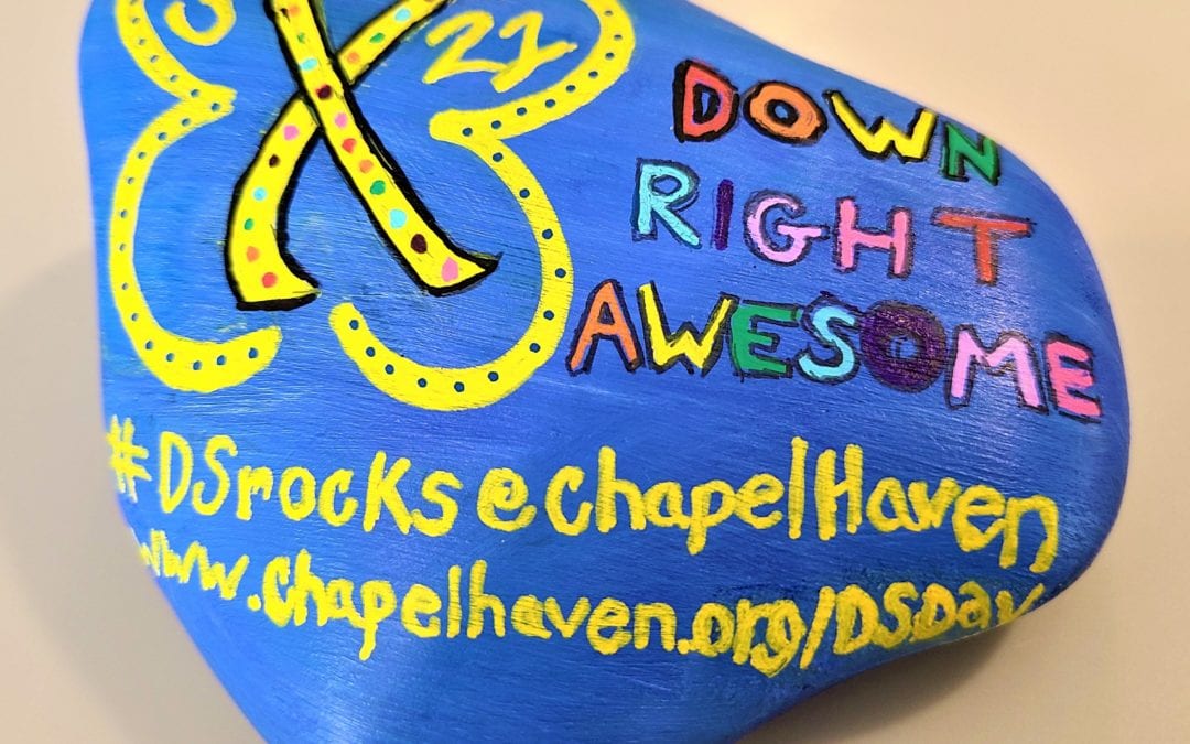 Hiding Stones, Dylan’s Zoom Room: Chapel Haven celebrates Down Syndrome Spirit Week