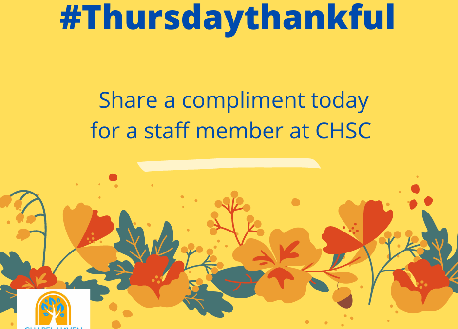 Compliments to our staff