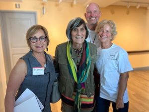 Celebrating with Congresswoman Rosa DeLauro