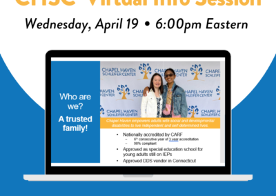 April 2023 Virtual Info Session
