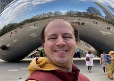 CHSC Community Member Shane planned his own trip to the Windy City