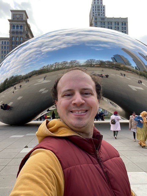 CHSC Community Member Shane planned his own trip to the Windy City