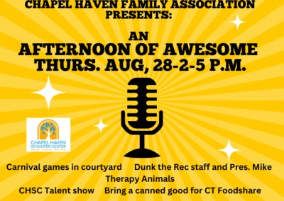 Cool events coming up at CHSC - save your seat!