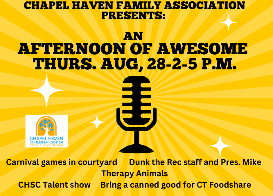 Cool events coming up at CHSC – save your seat!