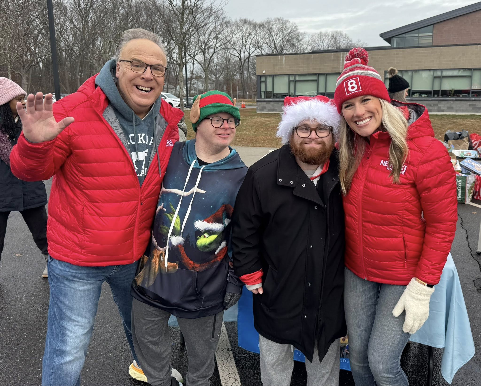 CHSC helps collect thousands of new toys with WTNH News Channel 8, sponsoring Toys for Tots collection for area children