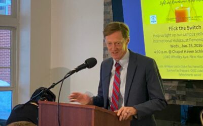 Chapel Haven Schleifer Center observed Holocaust Remembrance Day with community