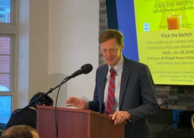 Chapel Haven Schleifer Center observed Holocaust Remembrance Day with community