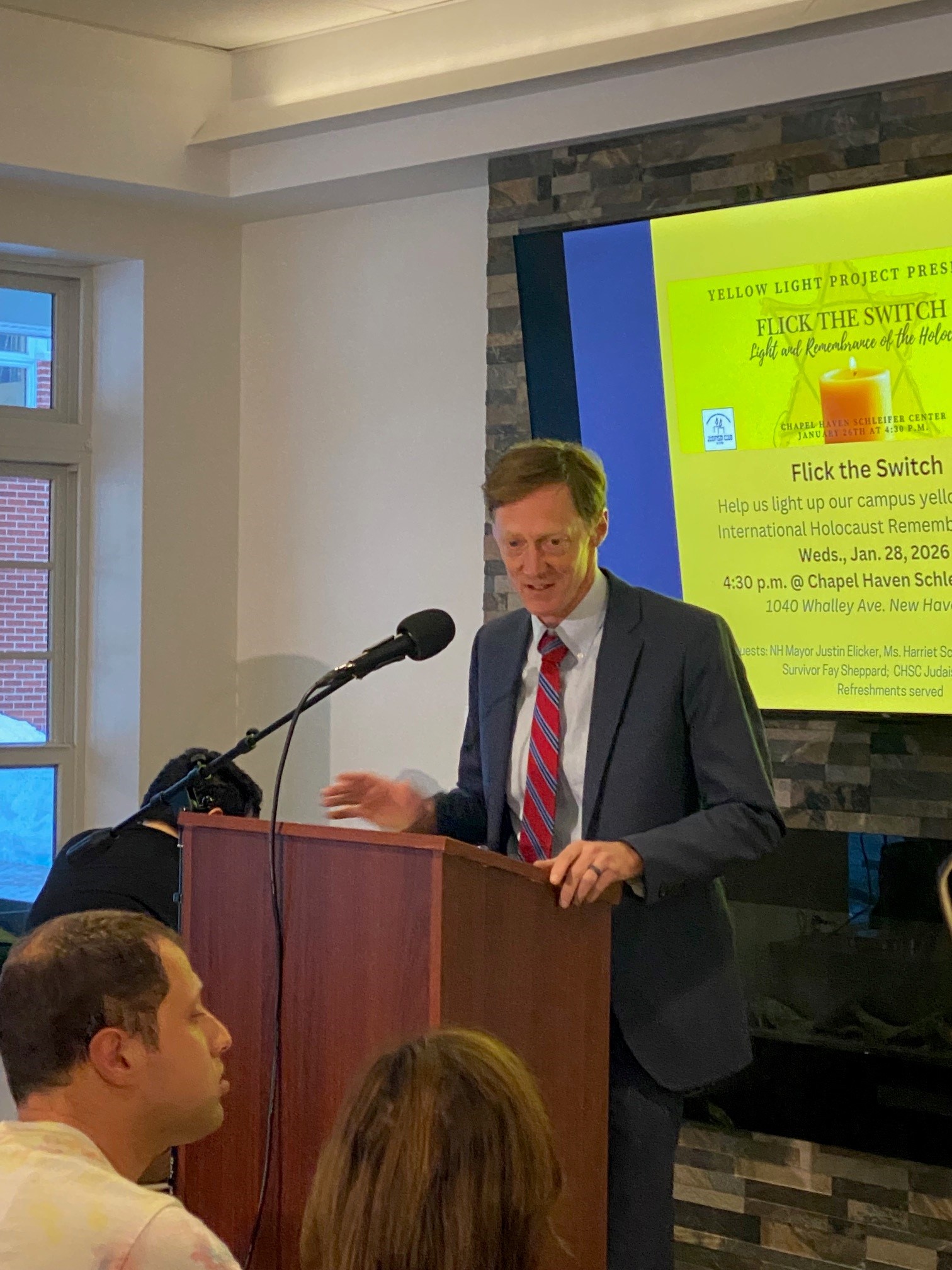Chapel Haven Schleifer Center observed Holocaust Remembrance Day with community
