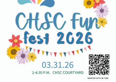 Cool events coming up at CHSC