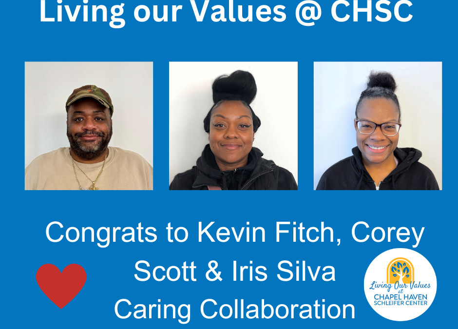 Living our Values – read about recognition for our devoted staff