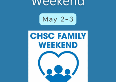 CHSC introduces expanded Family Weekend