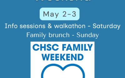 CHSC introduces expanded Family Weekend