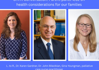Let's Talk Health - Join our parent-led webinar April 22