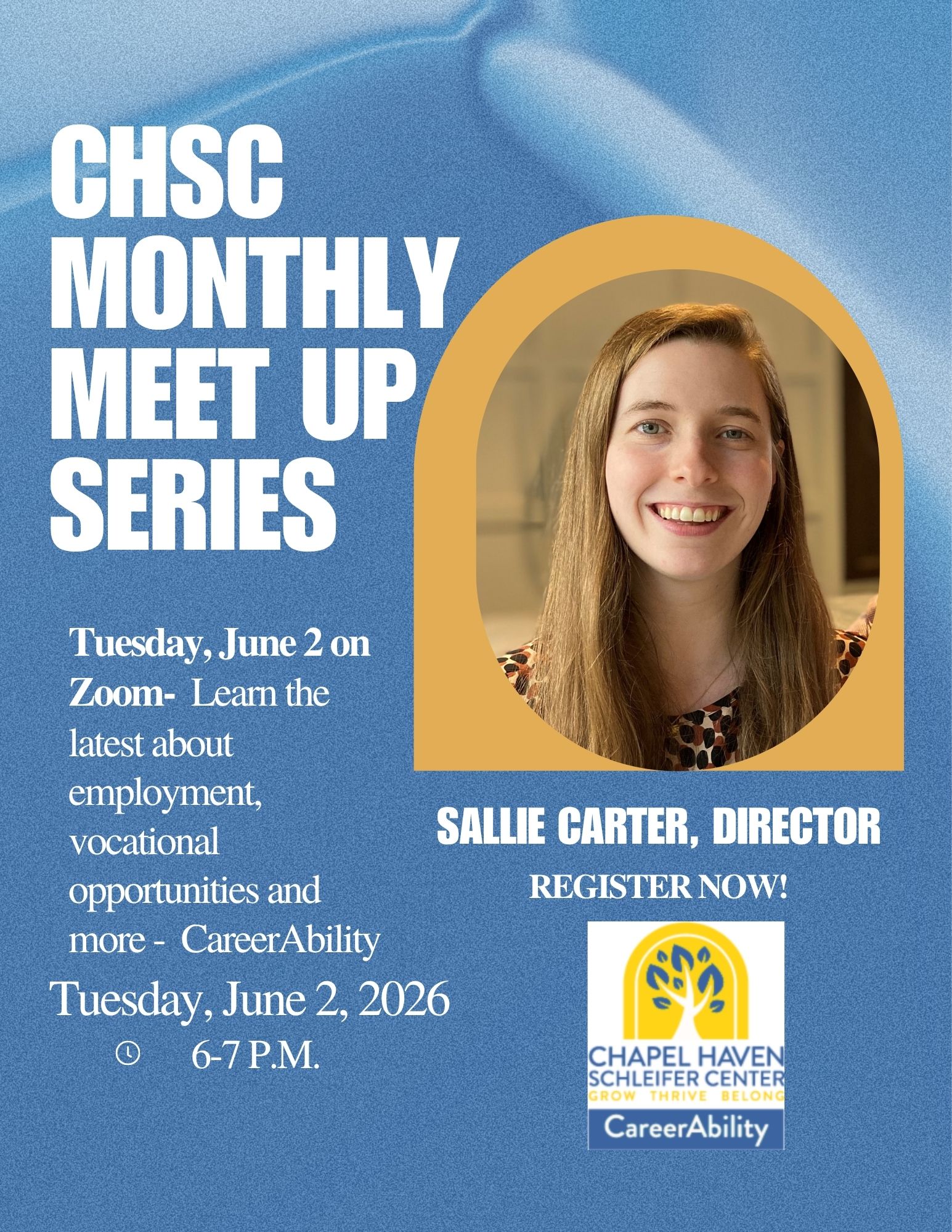 Join our virtual Meet Up Sessions and Learn more About CHSC Programs