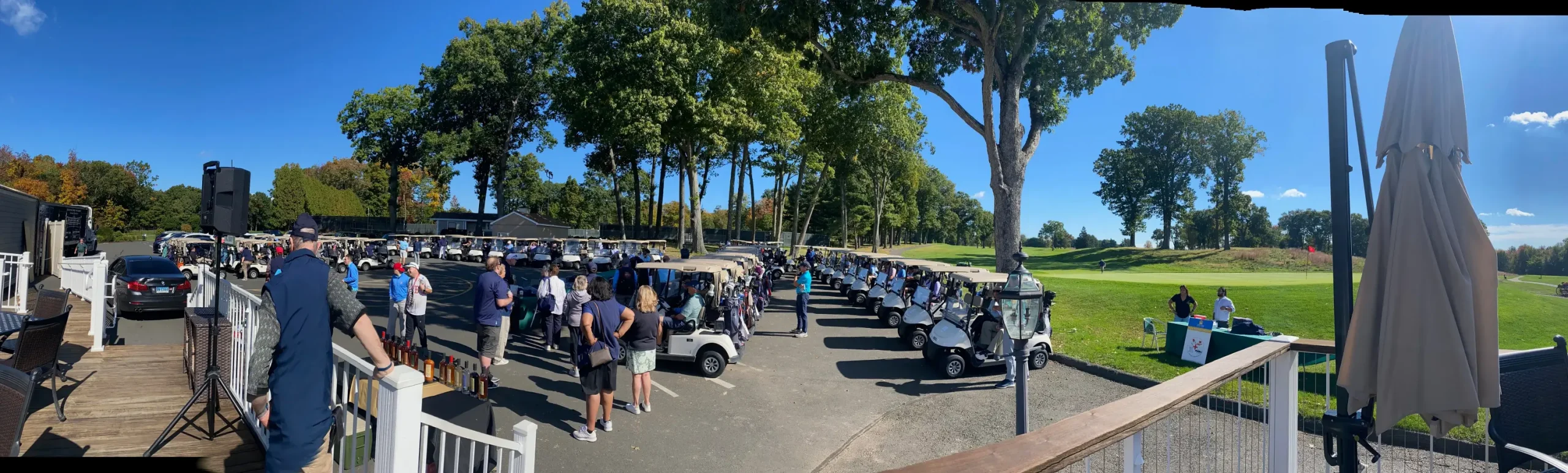 12th Annual CHSC Golf Classic ... Golf Carts as far as you can see