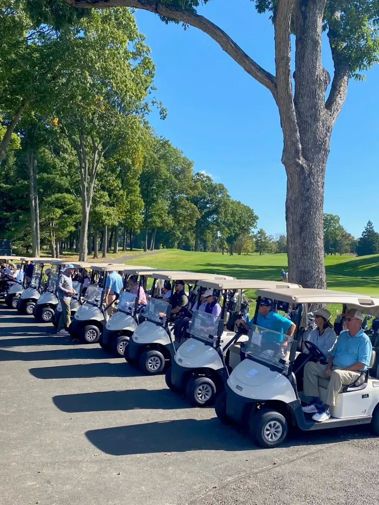 12th Annual CHSC Golf Classic ... Golf Carts Get set ... Go!